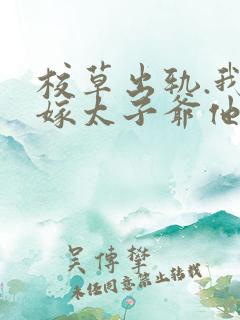 校草出轨.我转嫁太子爷他疯了.