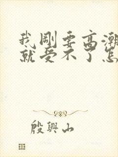 我刚要高潮老公就受不了怎么办