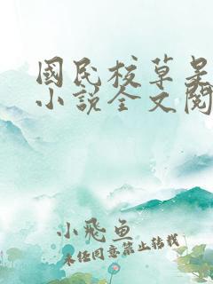 国民校草是女生小说全文阅读