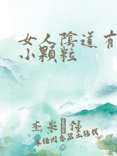 女人阴道有很多小颗粒