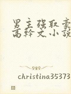 男主强取豪夺的高干文小说推荐