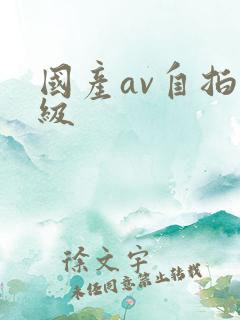 国产av自拍一级