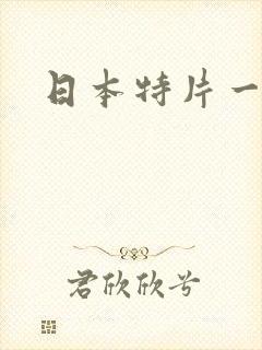 日本特片一级
