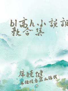 bl高h小说调教合集