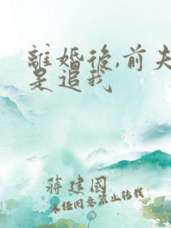 离婚后,前夫总是追我