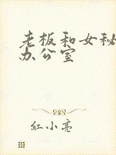 老板和女秘书在办公室