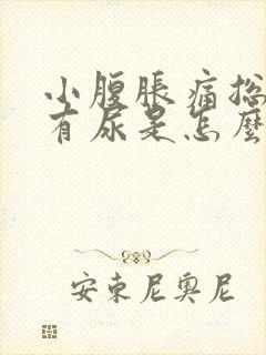 小腹胀痛总感觉有尿是怎么回事