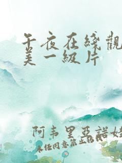 午夜在线观看欧美一级片