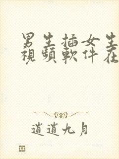 男生插女生下面视频软件在线观看