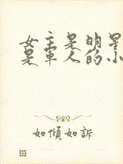 女主是明星男主是军人的小说