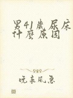 男41岁尿床是什么原因