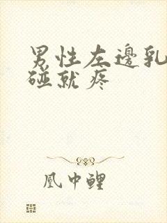 男性左边乳头一碰就疼