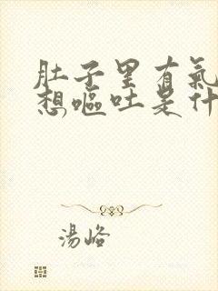 肚子里有气打嗝想呕吐是什么原因