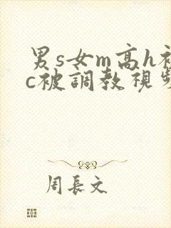 男s女m高h被c被调教视频