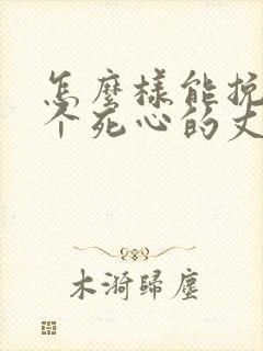 怎么样能挽回一个死心的丈夫