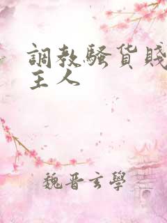 调教骚货贱母狗主人