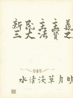 新民主主义革命三大法宝之间的相互关系