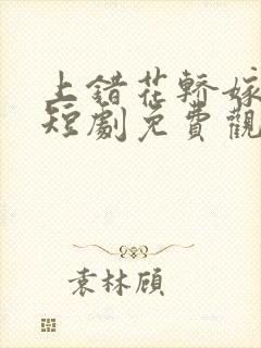 上错花轿嫁王爷短剧免费观看全集