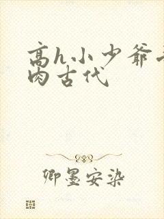 高h小少爷受荡肉古代