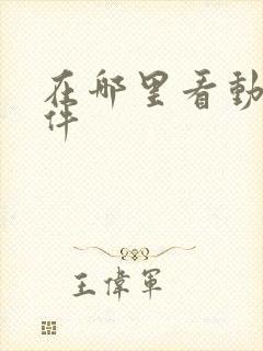 在哪里看动漫软件