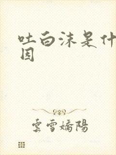 吐白沫是什么原因