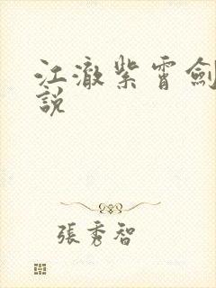 江澈紫霄剑宗小说