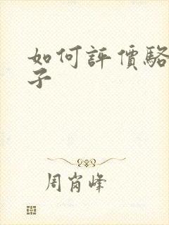 如何评价骆驼祥子