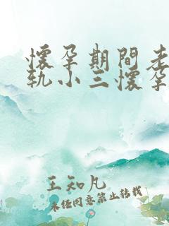 怀孕期间老公出轨小三怀孕