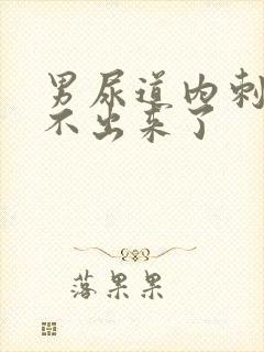 男尿道内刺痛尿不出来了