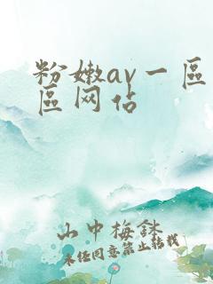 粉嫩av一区二区网站