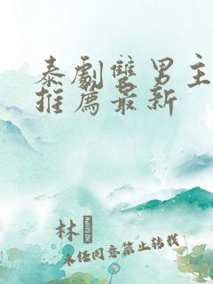 泰剧双男主泰剧推荐最新