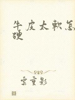 牛皮太软怎么变硬