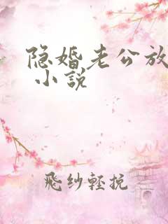 隐婚老公放肆宠 小说