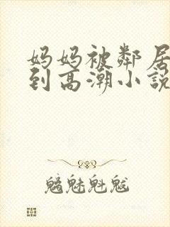 妈妈被邻居抡抽到高潮小说