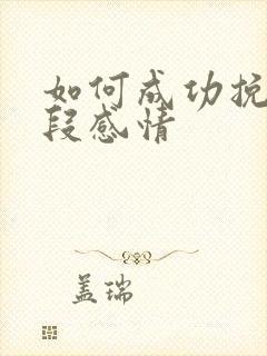 如何成功挽回一段感情