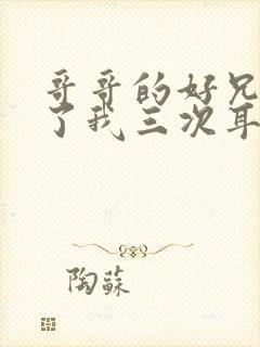 哥哥的好兄弟打了我三次耳光小说