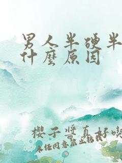 男人半硬半软是什么原因