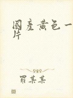 国产黄色一级淫片