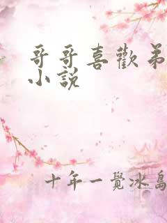 哥哥喜欢弟弟的小说