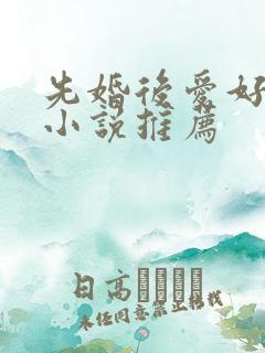 先婚后爱好看的小说推荐