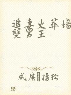 追妻火葬场小说双男主