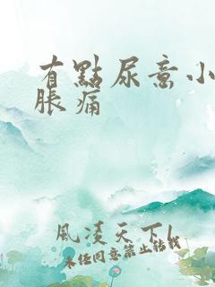 有点尿意小腹就胀痛