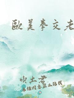 欧美拳交老女人