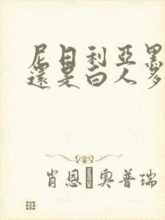 尼日利亚黑人多还是白人多