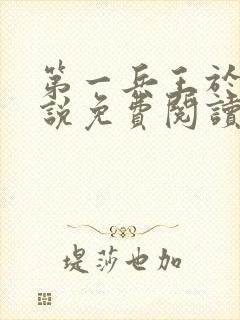 第一兵王于枫小说免费阅读全文