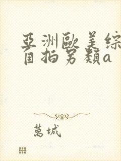 亚洲欧美综合区自拍另类a