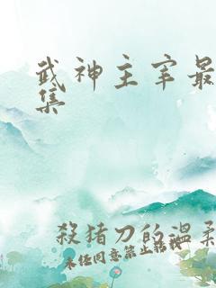 武神主宰最新一集