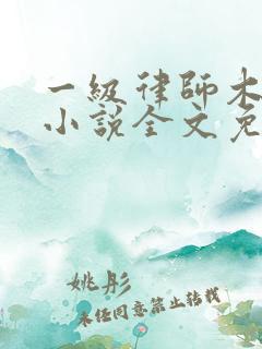 一级律师木苏里小说全文免费阅读免费