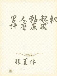 男人勃起软的快什么原因