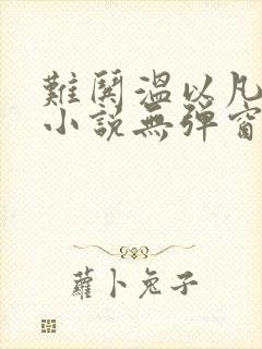 难哄温以凡桑延小说无弹窗